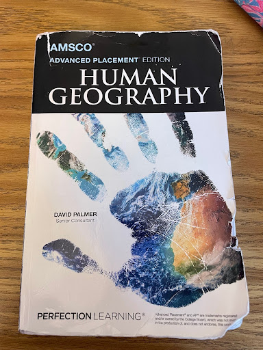 The student AP Human Geography textbook (Gaby Ruiz).
