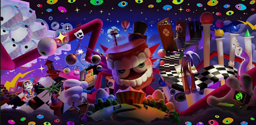 Promotional material for The Amazing Digital Circus episode eight (@glitch_prod).
